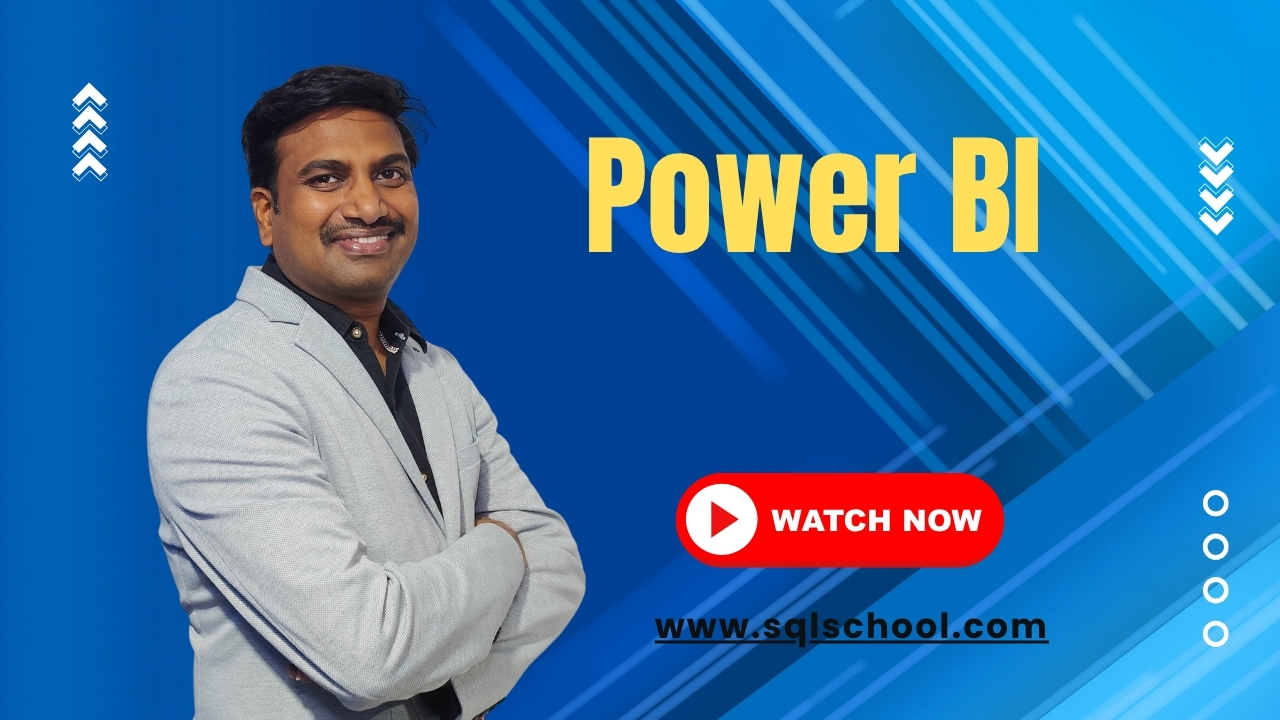Power BI Training in India – Learn Data Analytics, DAX & Power Query with Mr. Sai Phanindra Tholetti at SQL School