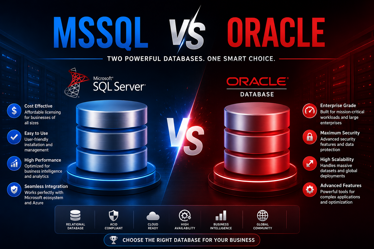 MSSQL vs Oracle Database: Which One Should You Learn and Use in 2026 ...