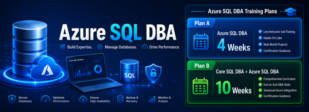 Azure SQL DBA Training - Expert Cloud DBA Course