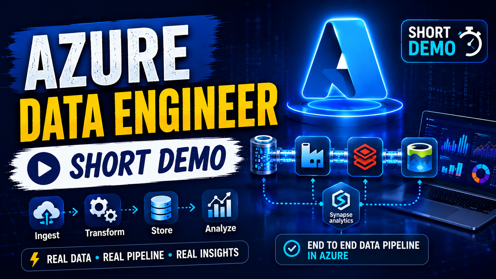 Azure data engineer short demo