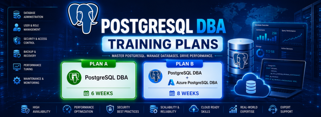 PostgreSQL DBA Training Expert Database Admin Course
