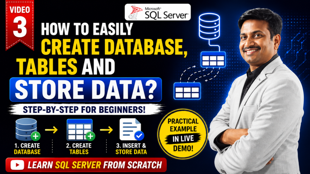 Expert SQL Server Training with Real - Time Projects