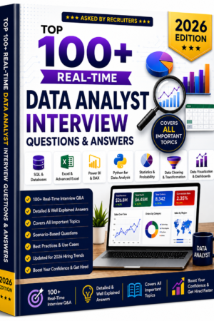 100+ Real-Time Data Analyst Interview Questions & Answers (2026 Edition)
