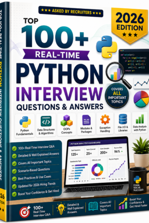 🐍 100+ Real-Time Python Interview Questions