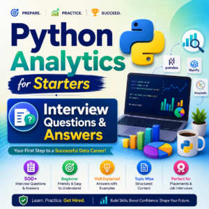 Python Analytics for Starters Interview Questions & Answers