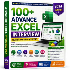 Advanced Excel Interview Questions & Answers