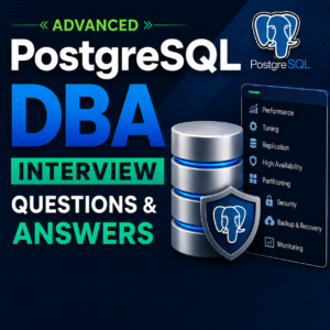 Advanced PostgreSQL DBA Interview Questions & Answers
