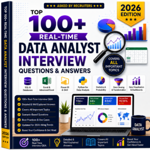 Crack Your Data Analyst Interview with 100+ Real-Time Q&A!