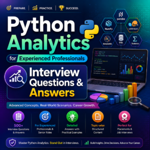 Python Analytics for Experienced Professionals Interview Questions & Answers